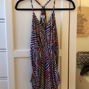 BCBGeneration multi color mini dress.